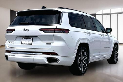 Bright White Clearcoat 2023 Jeep Grand Cherokee L Overland