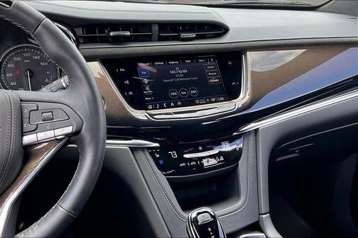 Stellar Black Metallic 2025 Cadillac XT6 Premium Luxury AWD