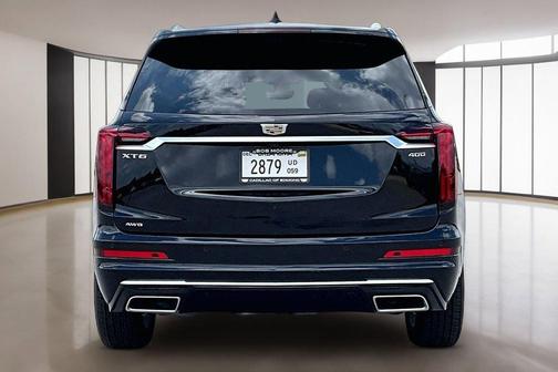 Stellar Black Metallic 2025 Cadillac XT6 Premium Luxury AWD