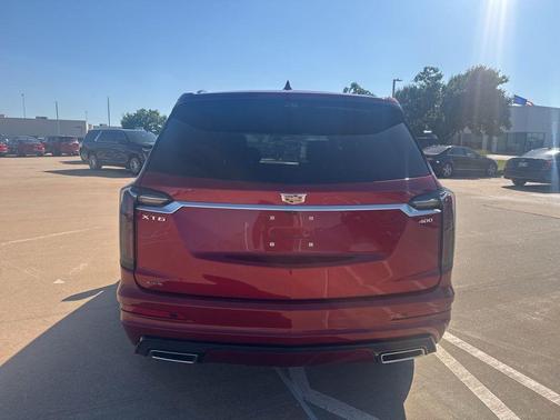 Radiant Red 2025 Cadillac XT6 Sport AWD
