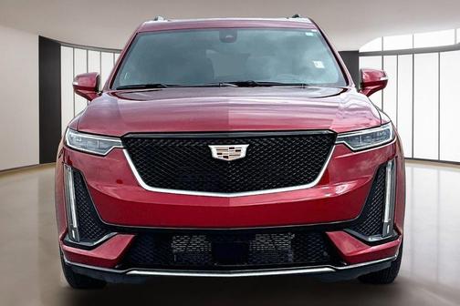 Radiant Red 2025 Cadillac XT6 Sport AWD