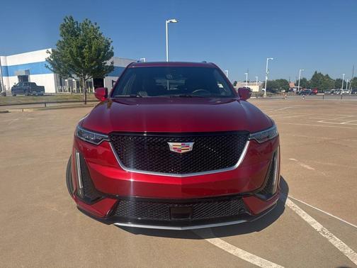 Radiant Red 2025 Cadillac XT6 Sport AWD