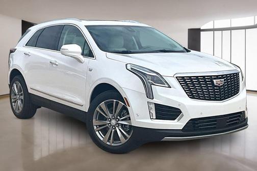 Crystal White Tri-Coat 2026 Cadillac XT5 Premium Luxury
