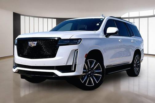Crystal White Tri-Coat 2024 Cadillac Escalade Sport