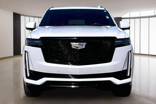 Crystal White Tri-Coat 2024 Cadillac Escalade Sport