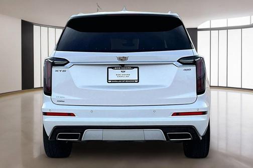 Crystal White Tri-Coat 2024 Cadillac XT6 Sport AWD