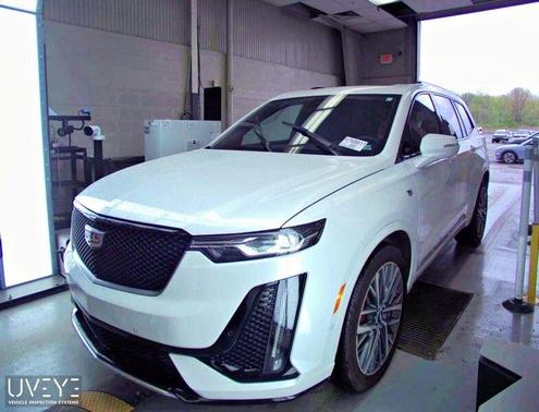 Crystal White 2024 Cadillac XT6 Sport AWD
