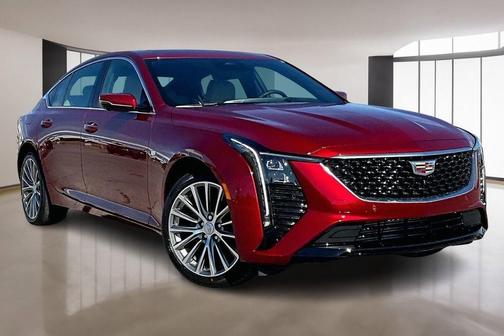 Radiant Red 2026 Cadillac CT5 Premium Luxury AWD