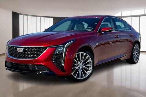 Radiant Red 2026 Cadillac CT5 Premium Luxury AWD
