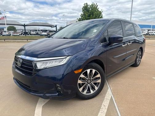 Blue 2022 Honda Odyssey EX-L