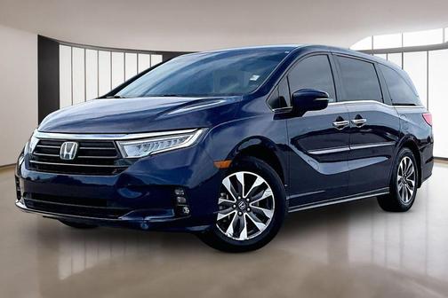 Blue 2022 Honda Odyssey EX-L