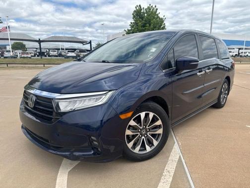Blue 2022 Honda Odyssey EX-L