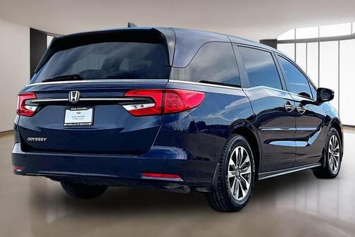 Blue 2022 Honda Odyssey EX-L
