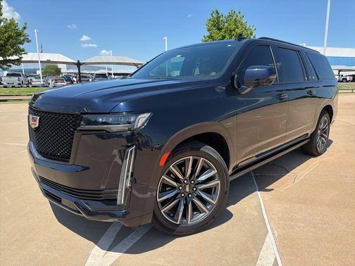 Dark Moon Blue Metallic 2023 Cadillac Escalade ESV Sport