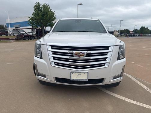 Crystal White Tri-Coat 2020 Cadillac Escalade ESV Platinum