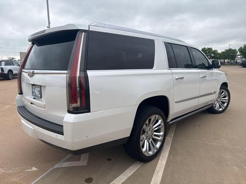 Crystal White Tri-Coat 2020 Cadillac Escalade ESV Platinum