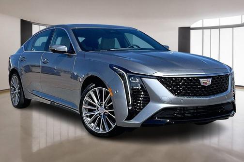 Silver Metallic 2026 Cadillac CT5 Premium Luxury AWD