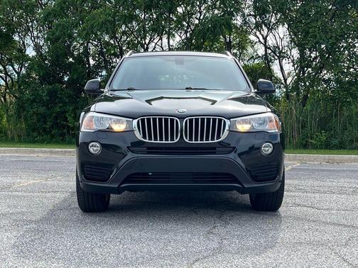 Black Sapphire Metallic 2017 BMW X3 xDrive28i