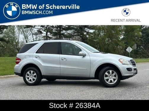 Blue 2006 Mercedes-Benz M-Class ML 350 4MATIC