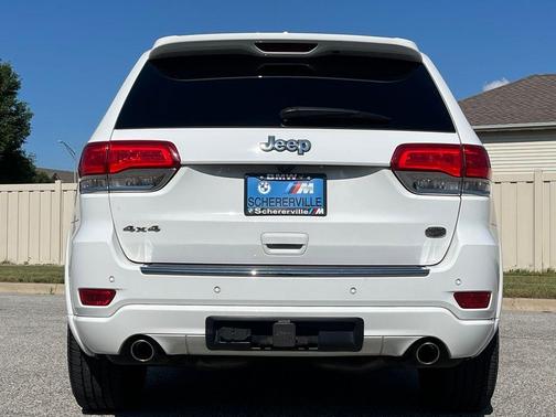 Bright White Clearcoat 2018 Jeep Grand Cherokee Overland