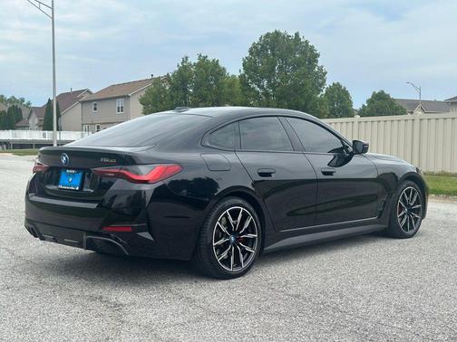 Black Sapphire Metallic 2024 BMW i4 Gran Coupe M50