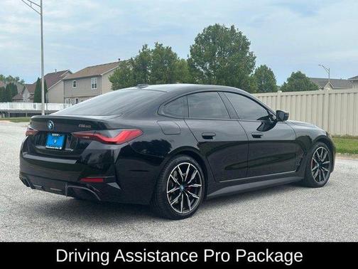 Black Sapphire Metallic 2024 BMW i4 Gran Coupe M50