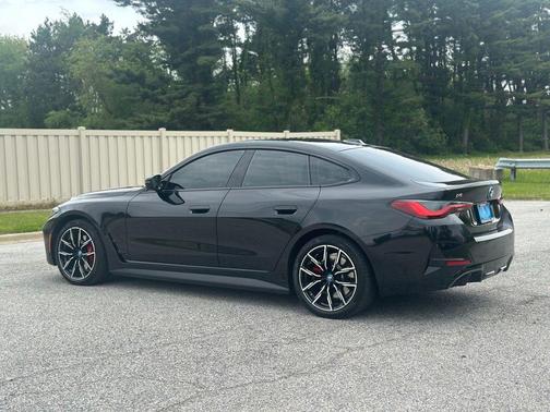Black Sapphire Metallic 2024 BMW i4 Gran Coupe M50