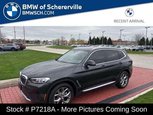 Dark Graphite Metallic 2022 BMW X3 xDrive30i