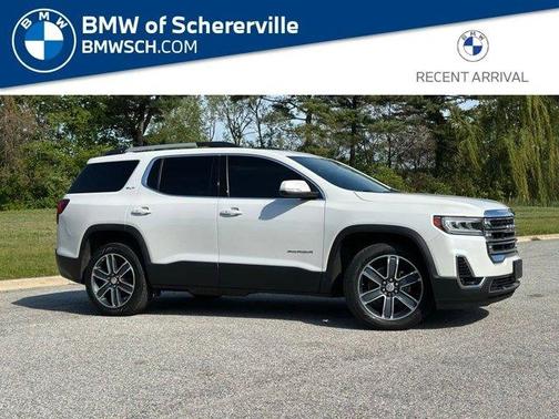 White Frost Tri-Coat 2020 GMC Acadia SLT