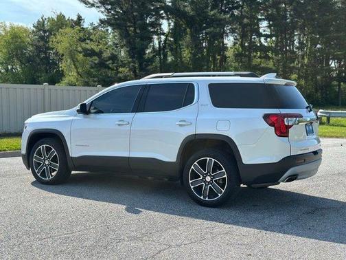 White Frost Tri-Coat 2020 GMC Acadia SLT