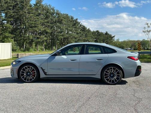 Brooklyn Gray Metallic 2023 BMW i4 Gran Coupe M50