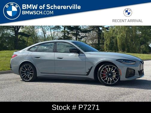 Brooklyn Gray Metallic 2023 BMW i4 Gran Coupe M50
