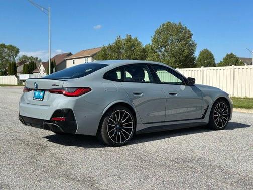 Brooklyn Gray Metallic 2023 BMW i4 Gran Coupe M50