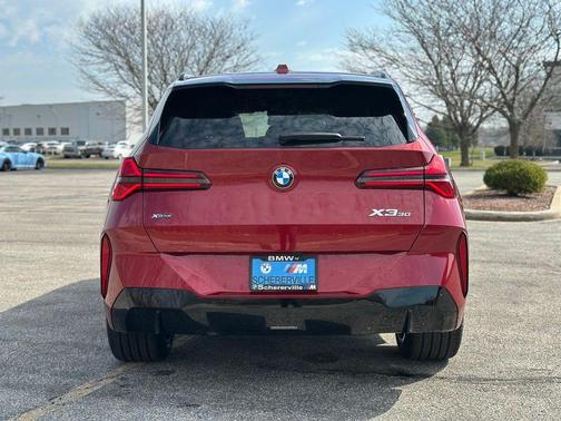 Red Metallic 2026 BMW X3 30 xDrive