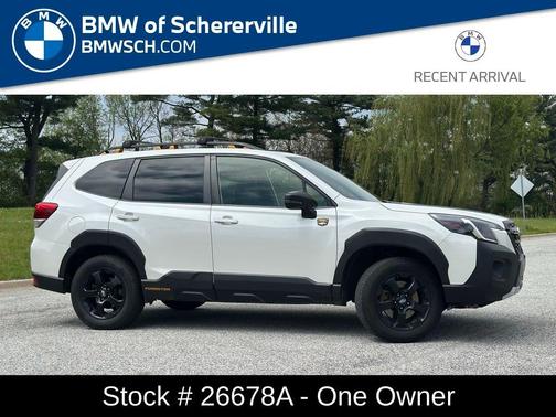 Crystal White Pearl 2022 Subaru Forester Wilderness