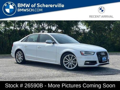 Glacier White 2014 Audi A4 2.0T Premium Plus quattro