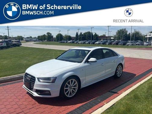 Glacier White 2014 Audi A4 2.0T Premium Plus quattro