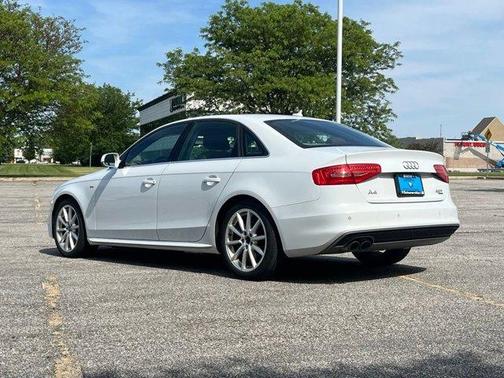 Glacier White 2014 Audi A4 2.0T Premium Plus quattro