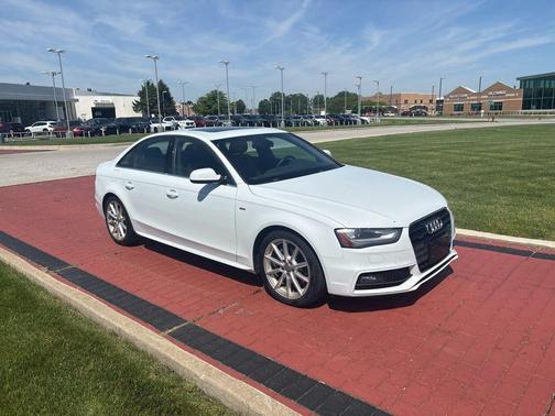 Glacier White 2014 Audi A4 2.0T Premium Plus quattro