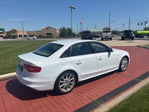 Glacier White 2014 Audi A4 2.0T Premium Plus quattro