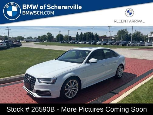 Glacier White 2014 Audi A4 2.0T Premium Plus quattro