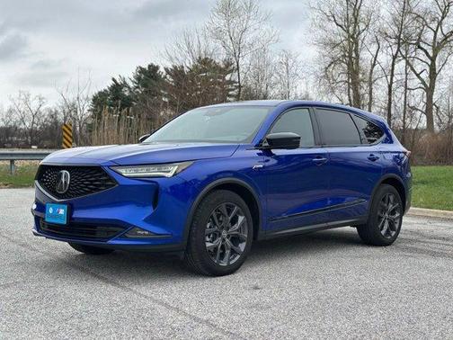 Apex Blue Pearl 2023 Acura MDX A-Spec
