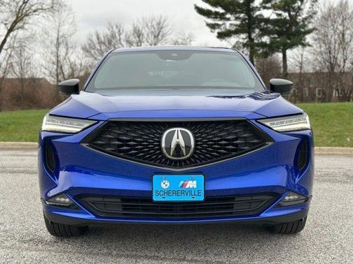 Apex Blue Pearl 2023 Acura MDX A-Spec