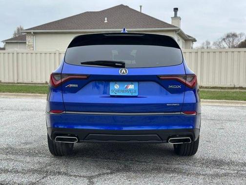 Apex Blue Pearl 2023 Acura MDX A-Spec