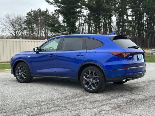 Apex Blue Pearl 2023 Acura MDX A-Spec