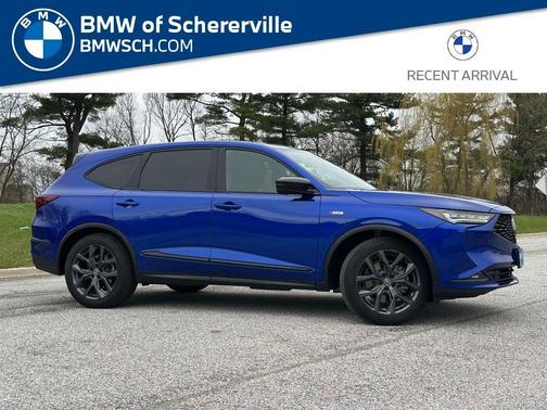 Apex Blue Pearl 2023 Acura MDX A-Spec
