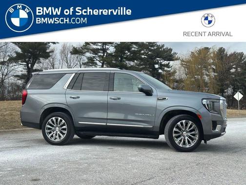 Satin Steel Metallic 2022 GMC Yukon Denali