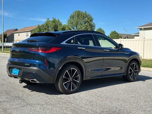 Hermosa Blue 2024 INFINITI QX55 SENSORY