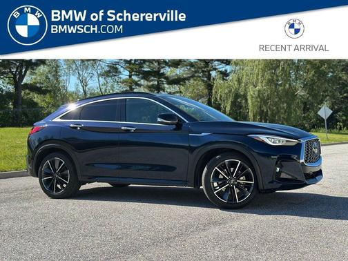 Hermosa Blue 2024 INFINITI QX55 SENSORY