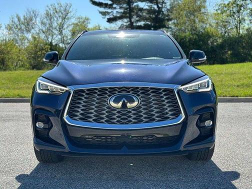 Hermosa Blue 2024 INFINITI QX55 SENSORY